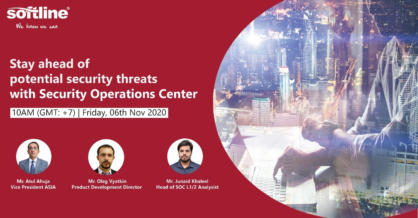Stay ahead of potential security threats with Security Operations Center (SOC)